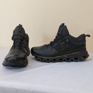 On Hi  Waterproof Hightop Hiking Trail Running Shoes Mens 9.5